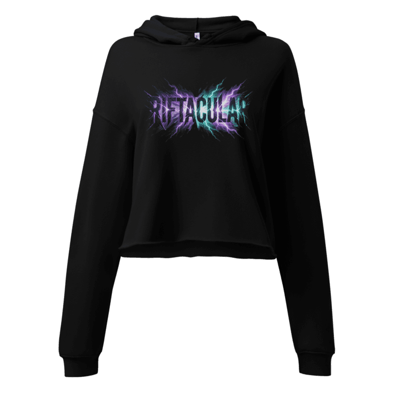 Ricky Rift — Women's Cropped Hoodie | Bella + Canvas 7502