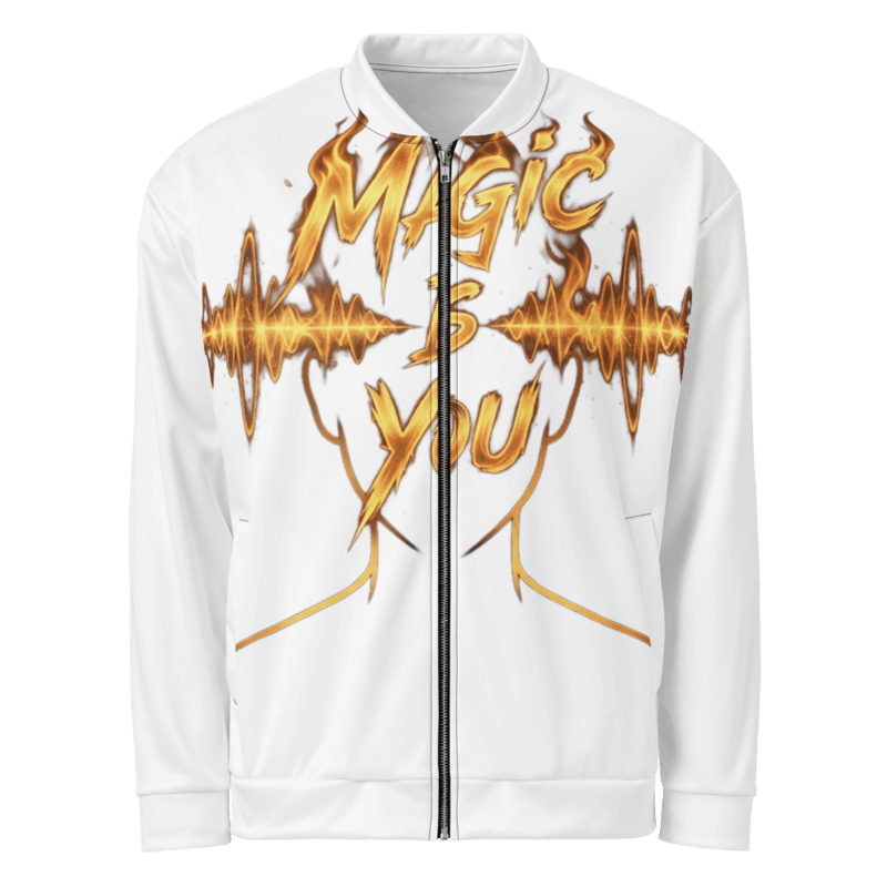 Magic Is You Fire — All-Over Print Bomber Jacket