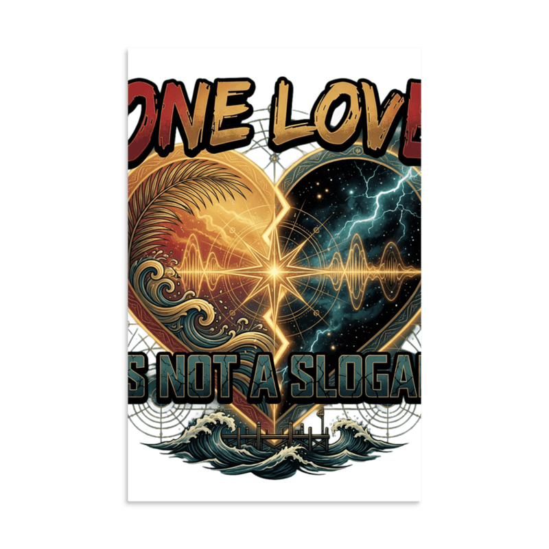 One Love — Enhanced Matte Paper Poster