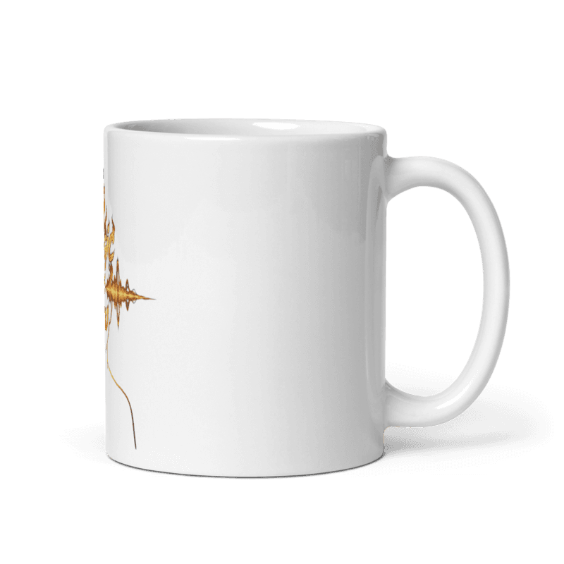 Magic Is You Fire — White Glossy Mug