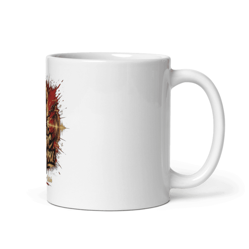 Stop Looking Outside — White Glossy Mug