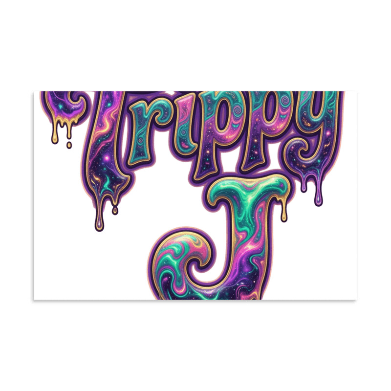 Trippy J — Enhanced Matte Paper Poster